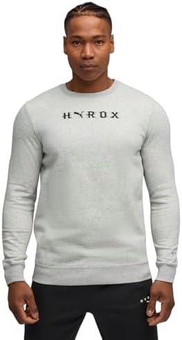 M x HYROX GIROCOLLO PESANTE Grigio Chiaro Erica