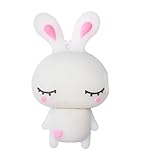 Cartoon Rabbit Shape 8GB USB Flash Drive D-disk Memory Stick Child's Gifts (White)
