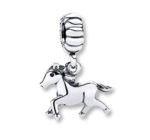 Horse Dangle Charm Fits European 
