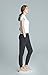 Tesla TM-FBP70-HCC_Small Loungewear Long Tapered Fit Soft Peachskin Running Casual Yoga Active with Pockets FBP70