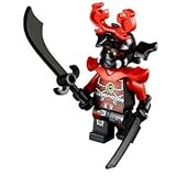 Lego Ninjago 2013 Final Battle Stone Warrior Minifigure with Scimitar & Katana Sword