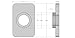 Economy Pre-Assembly M5 T Nut for 20mm T-Slot/V-Slot Aluminum Extrusions (Pack of 25)