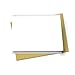 Get Fitted Ask My Groomsmen Cards (7 Pack) Stylish Ideas for My Best Man - Ushers - Father of Bride - Wingman - Ring Bearer - Wedding Attendandts Proposal Invites Set with Gold Envelopes