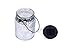 voona 2-Pack Solar Mercury Glass Jar Hanging Outdoor Light for Garden Decorations Outdoor Decor (Silver)
