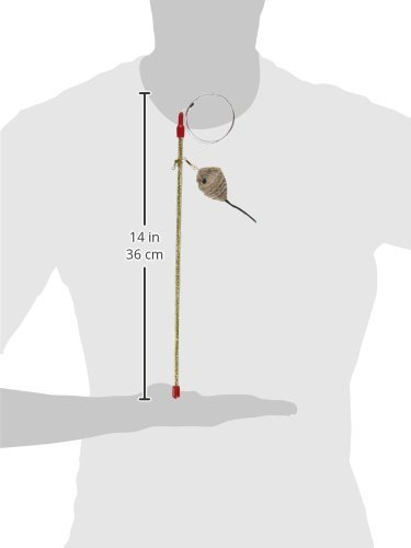Go Cat Cat Catcher Teaser Wand with Mouse Cat Toy - //medicalbooks.filipinodoctors.org