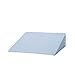 Foam Bed Wedge Pillow for Back Support, Elevating Legs and Acid Reflux - Wedge Cushion Pillow for Reading, Blue, 7 x 24 x 24