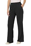 Women's Plus Size Tall 7-Day Wide Leg Knit Pants