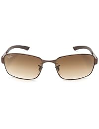 Ray-Ban RB3413 rectangular anteojos de sol 56 mm., No polarizado