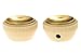 Zamm Pair of Hofner Reissue Tea Cup Knobs Fits Icon Ignition CT Series Beatle Bass