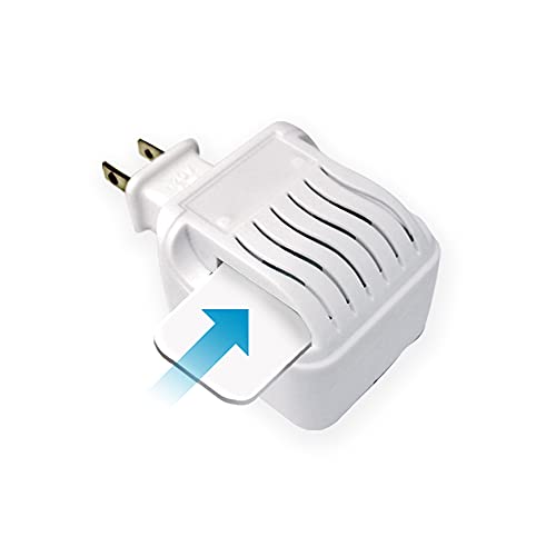 Kids Relief Plug-in Waterless Vaporizer + 5 Soothing Non-Medicated Lavender Menthol Eucalyptus Vapor Refill Pads, 1 ct