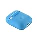 EloBeth for PodSkinz AirPods Case Protective Silicone Cover, AirPods Cover and Skins Shock Proof Protective for Apple Airpods Charging Case (Blue)