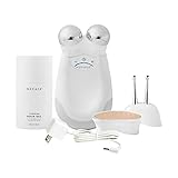 NuFACE Trinity Complete – Microcurrent Facial Toning Device with Hydrating Aqua Gel Activator (1.69 Fl Oz), Effective Lip & Eye Attachment and Wrinkle Reducer Attachment