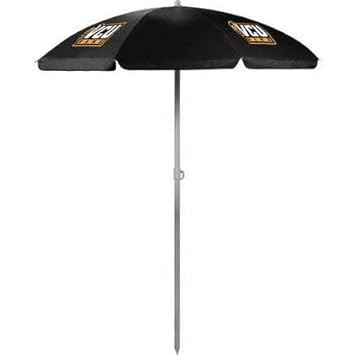 NCAA Hampden Sydney College Tigers Digital Print Umbrella, Black, One Size