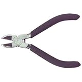 SE Professional Quality 4-1/2" Mini Round Jaw Diagonal Cutter Pliers