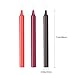 Norme Low Temperature Candles Valentine's Day Wax Candles Romantic Candles Long Thin Candles for Home Use (One Pack)