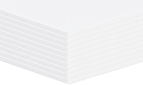 ALTERA CE868 W Light Pack of 10 Plate Lightweight Foam Panels White Size: A1 (59,4X84,1 cm)