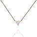 PAVOI 14K Gold Plated Round Created Opal Necklace | Opal Necklaces for Women