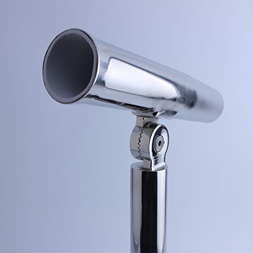 XHUENG 2X Adjustable 360 Grad hochglanzpoliertem Edelstahl Outrigger Stilvolle Rutenhalter Angelruten Rigger – Bild 5