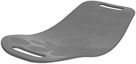 Twisty Board Core Workout for Abs and Legs Balance Fitness Board (Heather Grey)