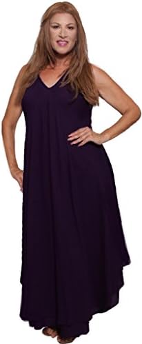 LOTUSTRADERS Morrocan Magic Dress Maxi Layered Wrap Midnight Black Medium V773