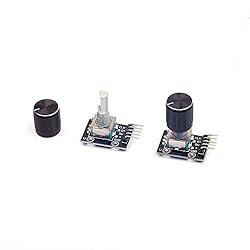 Cylewet 5Pcs KY-040 Rotary Encoder Module with