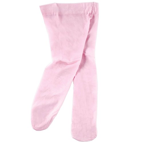 Luvable Friends Nylon Knit Tights for Baby, Pink, 2T-4T
