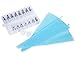29-Piece Cake Decorating Supplies Tips Set - Stainless Steel Piping/Dispenser Nozzle Kit by tProductStore with 2 Reusable Coupler and Storage Case and 2 Silicone Pastry Bags 12 inch