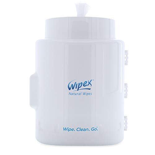 Wipex Gym Wipe Dispenser Wall Mounted White Wet Sanitizing Wipes