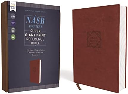 NASB, Heritage Bible, Passaggio Setting, Leathersoft, Brown, 1995