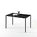 Zinus Modern Studio Collection Soho Dining Table/Office Desk/Computer Desk/Table Only, Espresso