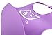 OBB Soft Silicone Baby Bib | Set of 2 (Pink/Purple)