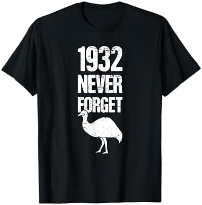 Amazon.com: The Great Emu War T-Shirt For Australian History Fans