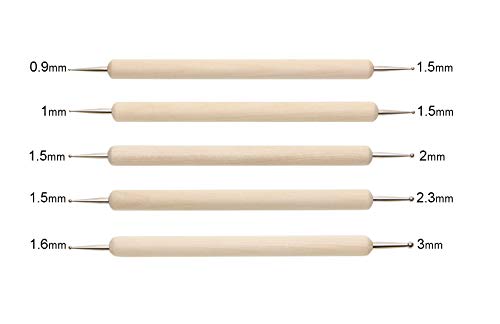 image for Penta Angel Dotting Tools 10Pcs Embossing Stylus Set for Nail Art Mand