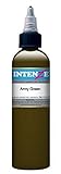 Intenze Tattoo Ink - Army Green - 1oz Bottle