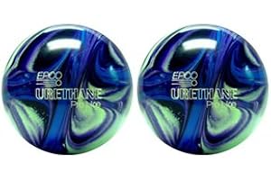 EPCO Duckpin Bowling Ball- Urethane Pro-Line - Purple, Blue & Mint (5 inch- 3lbs. 12 oz.)