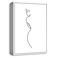 signwin-Canvas Wall Art-Lines Drawing-Canvas Prints Home Artwork Decoration for Living Room,Bedroom - 12x18 inches