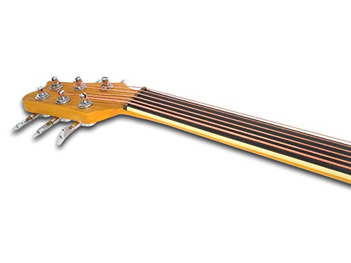 5 Fretless+String+Acoustic+Electric+Cutaway