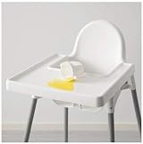 IKEA ANTILOP Highchair with Tray White — Safe Foldable Baby Chair view 2