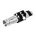 Yibuy 9# Silver Jazz Tenor Saxophone Mouthpiece Set for Beginners Saxophonists