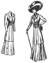 1909 Ladies' Coat Suit Pattern