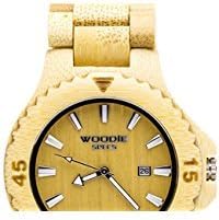 Handmade Mens Solid Wood Watch Made with 100% Natural Bamboo Wood