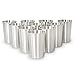 VIVO Steel Tumbler, 16oz BPA Free Glass, Set of 10 (CUP-SS10)