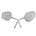 SMT-Chrome Rearview Shining Shining Mirrors Compatible With H-D FLSTC FXDB DYNA FXDF FLSTF 8mm [B013JV6TUG]