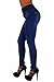 Style G339– Colombian Design, High Waist, Butt Lift, Levanta Cola, Skinny Jeans in Washed Blue Size 5