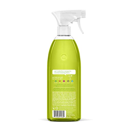 METHOD ALL-PURPOSE CLEANER SPRAY, LIME + SEA SALT, PLANT-BASED AND BIODEGRADABLE FORMULA PERFECT FOR MOST COUNTERS, TILES, STONE, AND MORE, 28 OZ SPRAY BOTTLES, (PACK OF 1)