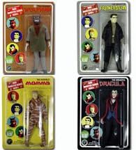 Mad Monsters Series 1 Complete Set of 4 Action Figures