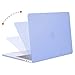 MOSISO Plastic Hard Case & Keyboard Cover & Screen Protector & Storage Bag Compatible with 2019 MacBook Pro 13 Inch, Pure Blue