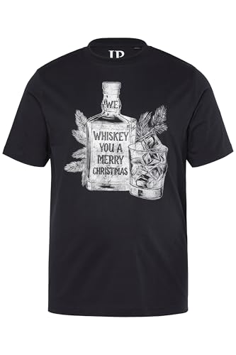 JP 1880 Camiseta Media Manga, Navidad, Estampado navideño en el Pecho 843067