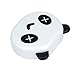 DZT1968 Cartoon Panda Candy Color Contact Lens Box Case For Eyes Care Kit (White)