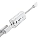 PowerBear iPhone 7/8/X Adapter UPGRADED [2-in-1 Lightning Splitter for Headphone Audio & Charging] Plus Data Transfer Dongle - White [24 Month Warranty]
